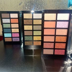 3 eyeshadow palettes